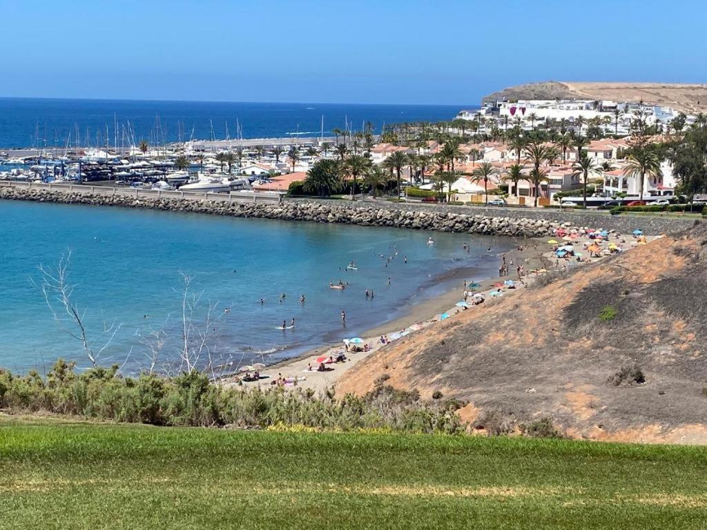 Pasitoblanco Porto Mare 7 Seaview Villa Private Heated Pool Pasito Blanco Exterior photo